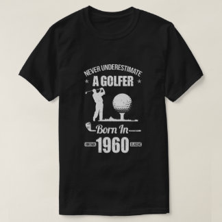 60歳のゴルファーの贈り物1960年60歳の誕生日 Tシャツ