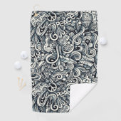 60歳のヒッピー ゴルフタオル (インサイチュ)