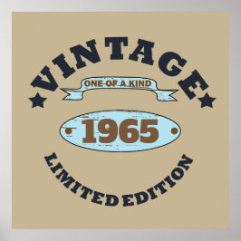 60歳のヴィンテージ60歳の誕生日パーティー ポスター