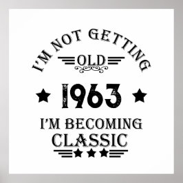 60歳のヴィンテージ60歳の誕生日パーティー ポスター