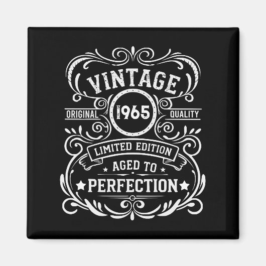 60歳のヴィンテージ60歳の誕生日パーティー マグネット (正面)