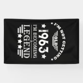 60歳のヴィンテージ60歳の誕生日パーティー 横断幕 (横)