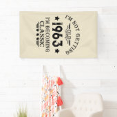 60歳のヴィンテージ60歳の誕生日パーティー 横断幕 (インサイチュ)