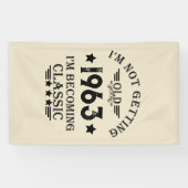 60歳のヴィンテージ60歳の誕生日パーティー 横断幕 (横)