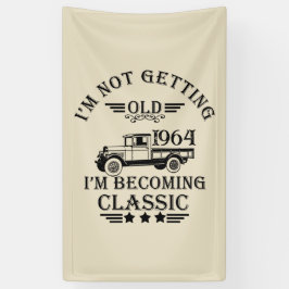 60歳のヴィンテージ60歳の誕生日パーティー 横断幕