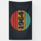 60歳のヴィンテージ60歳の誕生日パーティー 横断幕 (縦)