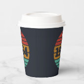 60歳のヴィンテージ60歳の誕生日パーティー 紙コップ (左)