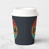 60歳のヴィンテージ60歳の誕生日パーティー 紙コップ (右)