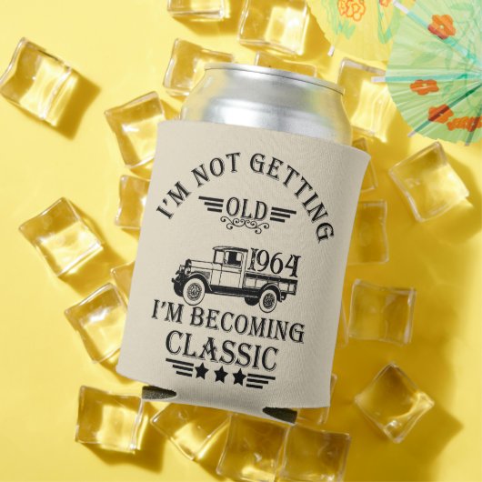 60歳のヴィンテージ60歳の誕生日パーティー 缶クーラー (インサイチュ 夏)