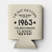 60歳のヴィンテージ60歳の誕生日パーティー 缶クーラー (裏面)