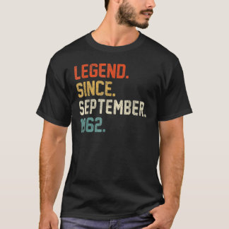 60歳の伝説1962年9月60th Birから Tシャツ