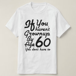 60歳の子 Tシャツ