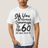 60歳の子 Tシャツ (正面)