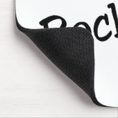 60歳の石(ロッキングチェア) マウスパッド (コーナー)