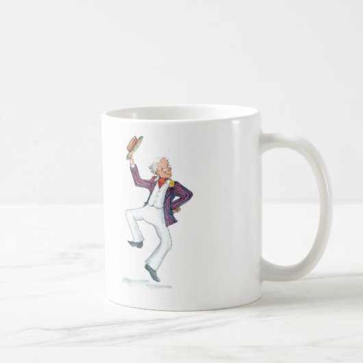 60歳の若いコーヒーマグ コーヒーマグカップ (右)