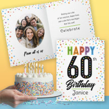 60歳の誕生日おめでとう カスタムネーム