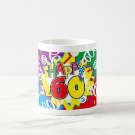 60歳の誕生日おめでとう コーヒーマグカップ