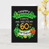 60歳の誕生日おめでとう！パパとママ カード (黄色い花)