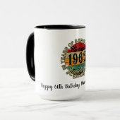 60歳の誕生日おめでとう マグカップ (正面左)
