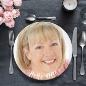 60歳の誕生日の写真こんにちは60 60 ペーパープレート