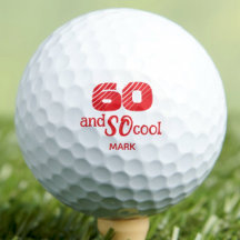 60歳の誕生日ギフト SO クール オレンジ レッド カスタム