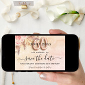 60歳の誕生日パンパバラ金ゴールド花模様 セーブザデート