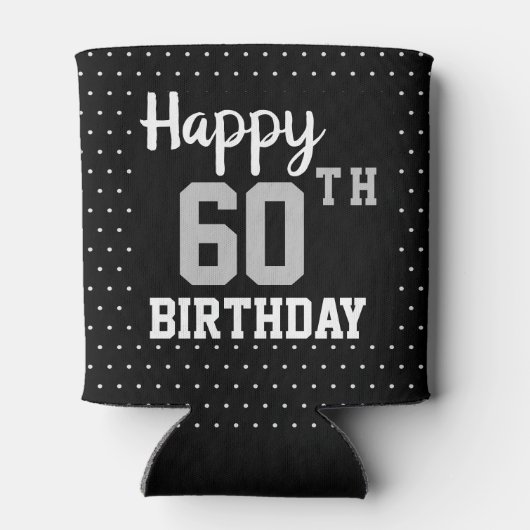 60歳の誕生日パーティーのお気に入クールり 缶クーラー (裏面)