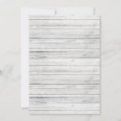 60歳の誕生日パーティーの招待を驚かせました 招待状 (裏面)