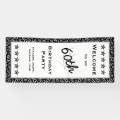 60歳の誕生日パーティーへようこそ 横断幕 (横)