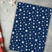 60歳の誕生日パーティー愛国的な赤白青スター 招待状