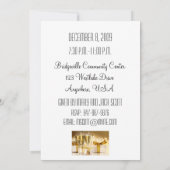 60歳の誕生日パーティー オーダーメイド招待状 招待状 (裏面)