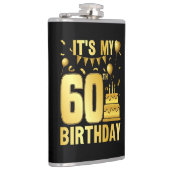 60歳の誕生日パーティー フラスク (右)