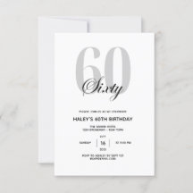 60歳の誕生日パーティー モダン シンプル