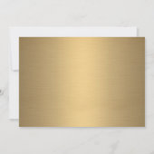 60歳の誕生日パーティ祝フェイクーの宝石紙吹雪 招待状 (裏面)