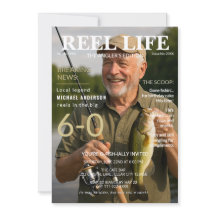 60歳の誕生日フィッシング雑誌の招待状