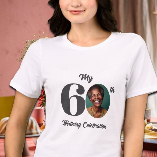 60歳の誕生日写真 トライブレンドＴシャツ