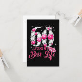 60歳の誕生日女王 カード (正面/裏面インサイチュ)