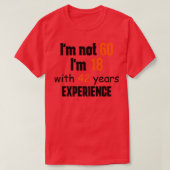 60歳の誕生日4 Tシャツ (デザイン正面)
