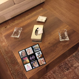 60歳の誕生日60フォトコラージュ黒人女性 ジグソーパズル