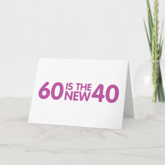 60歳の誕生日 カード (正面)