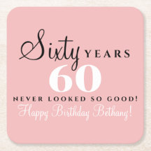 60歳の誕生日 ブラック