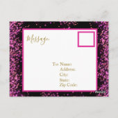 60歳の誕生日 ポストカード (裏面)