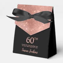 60歳の誕生日 ローズゴールド サンクスギフトボックス