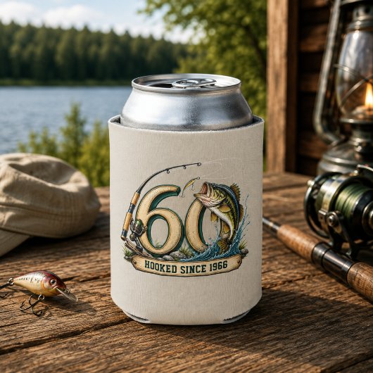 60歳の釣りパーティ 誕生以来釣り好き 1966 缶クーラー