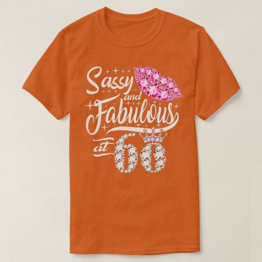 60歳の60誕生日Cで生粋で素晴らしい Tシャツ (デザイン正面)