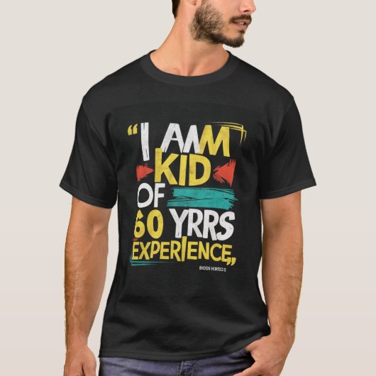 60歳のKid Tシャツ (正面)