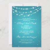 60歳エレガント誕生パーティきらめくーChain Blue 招待状 (裏面)