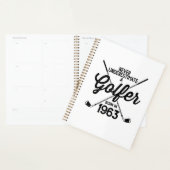 60歳ゴルファー・ゴルフ1963年ゴルファー60位 プランナー手帳 (ディスプレー)