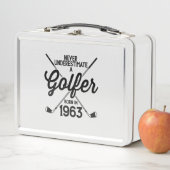 60歳ゴルファー・ゴルフ1963年ゴルファー60位 メタルランチボックス (インサイチュ)