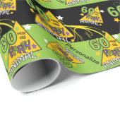 60歳パーティー動物 – 60誕生日 ラッピングペーパー (ロールコーナー)